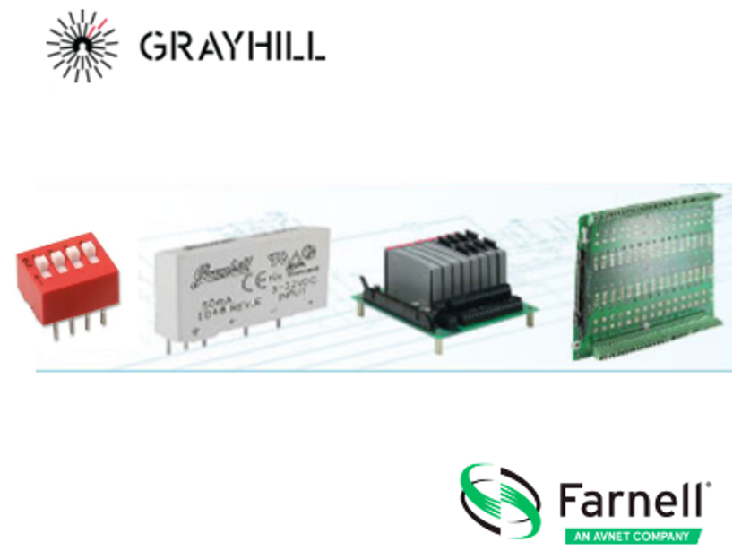 e络盟达成新分销合作,开售Grayhill系列精密开关