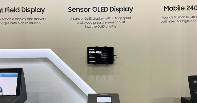 三星新技术:OLED屏任意位置读指纹心率血压