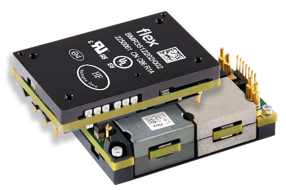Flex Power Modules将1/4砖型DC/DC转换器的额定功率提升至1600W(连续)、2320W(峰值)