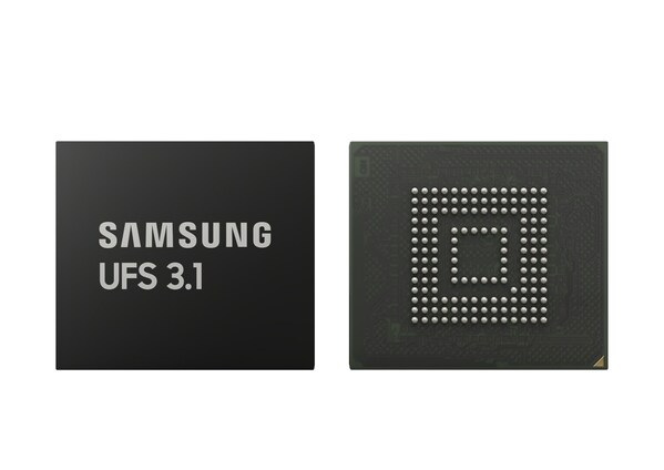 三星宣布开始量产其功耗最低的车载UFS 3.1存储器解决方案