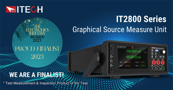 喜报!ITECH IT2800系列高精密源表同时入围欧洲两大重磅行业奖项