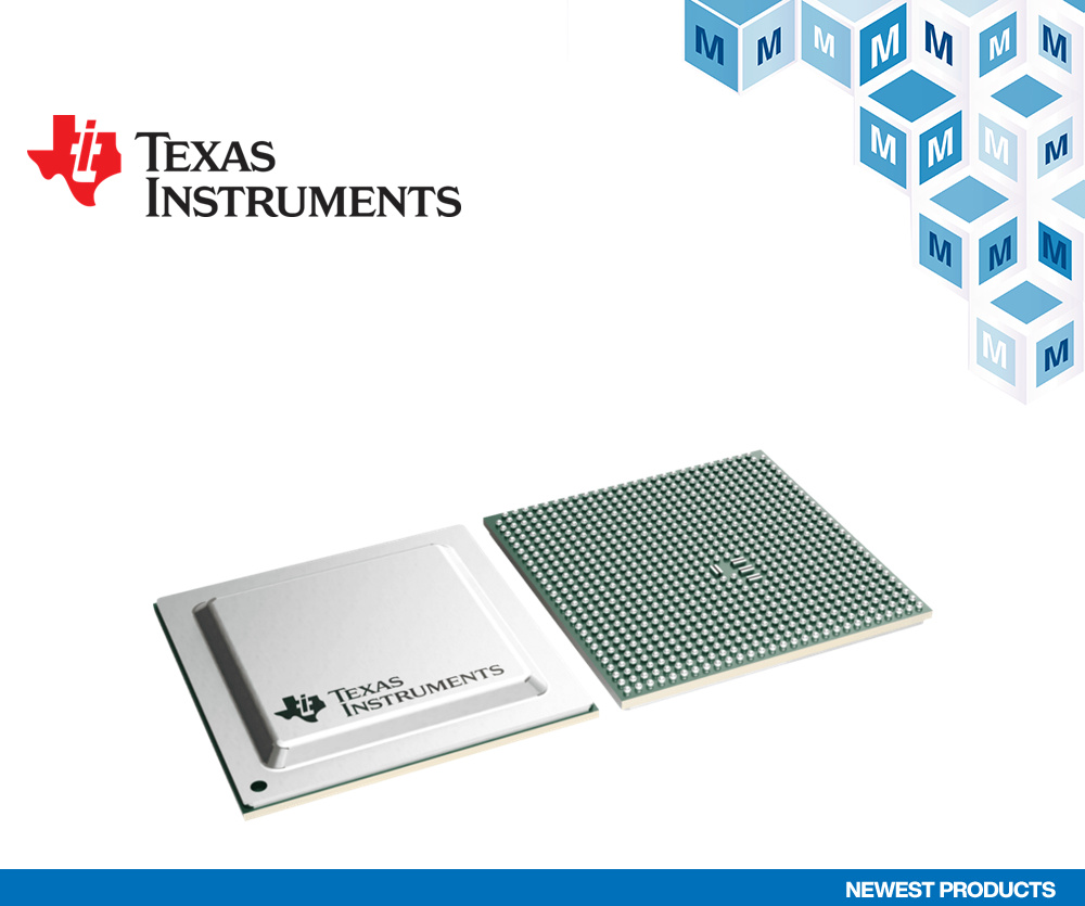 贸泽开售用于高级驾驶辅助系统和自动泊车的Texas Instruments TDA4x SoC处理器