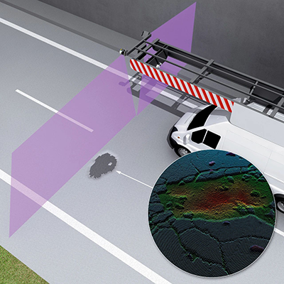西克3D视觉助力公路病害检测