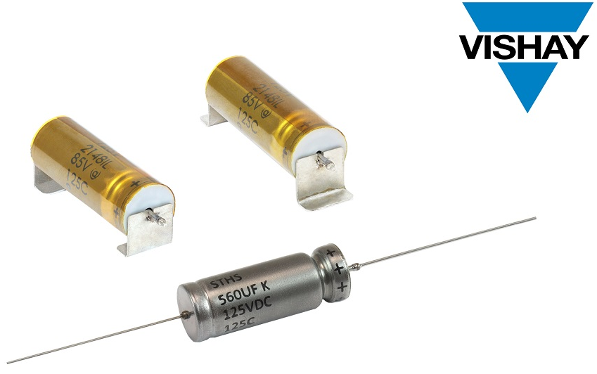 Vishay推出SuperTan钽壳液钽电容器,抗冲击和耐振动能力达到高可靠性应用H级标准