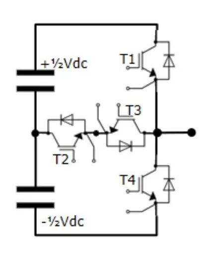 NPC2三电平拓扑横管过压保护开关逻辑